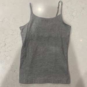 SO Fitted Grey Tank Top
